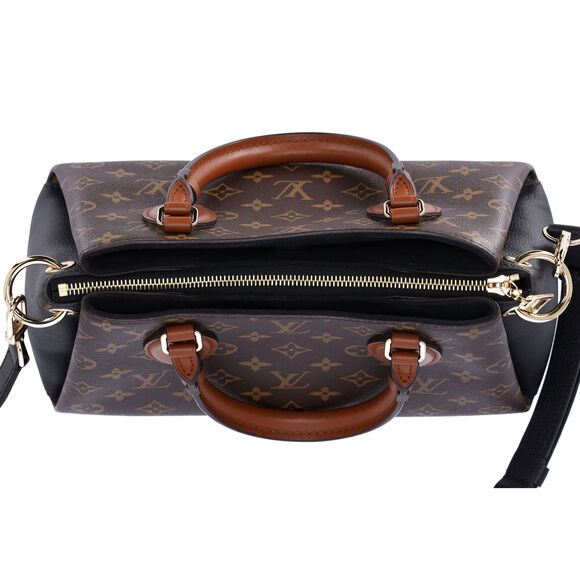 Louis Vuitton Vendome BB Monogram Handbag M46507 Noir Black Brown Satchel - Picture 8 of 10